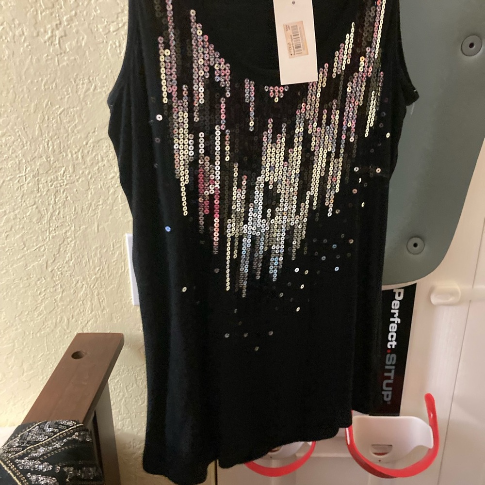 OneWorld Sequined Tank, Small